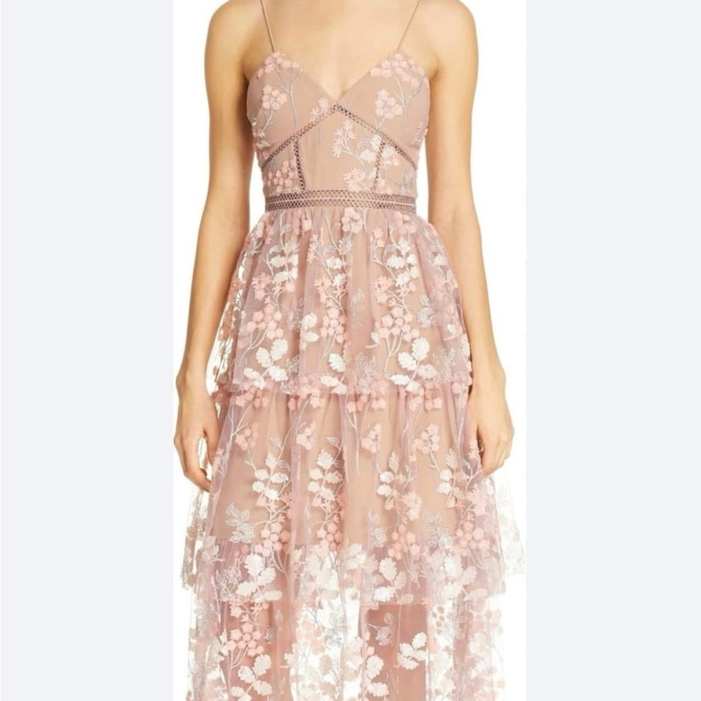 Gorgeous Self-Portrait midi dress